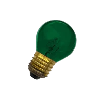 Лампа накаливания декоративная 10W/ЗЕЛЁНЫЙ E27 | DECOR P45 CL | - FOTON LIGHTING