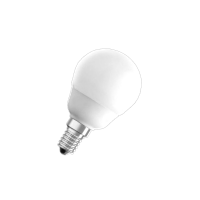 Лампа КЛЛ ШАРИК 6W/2500К E14 220-240V 235lm d46x85 10000h - OSRAM DPRO MIBU