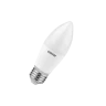 Лампа светодиодная LV 10SW/6500K (=75W) E27 | LED Value 2Y | Свеча | - OSRAM