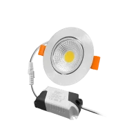 7W/6400K Хром 560Lm | Светодиодный светильник встраиваемый поворотный | FL-LED Consta B Aluminium FOTON LIGHTING