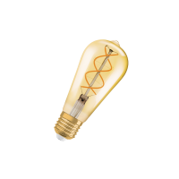 Лампа Эдисон 4.5W/2000K (=25W) DIM E27 | Vintage 1906 Edison GOLD FILAMENT | - OSRAM