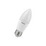 Лампа светодиодная LV 12SW/3000K (=100W) E27 | LED Value 2Y | Свеча | - OSRAM