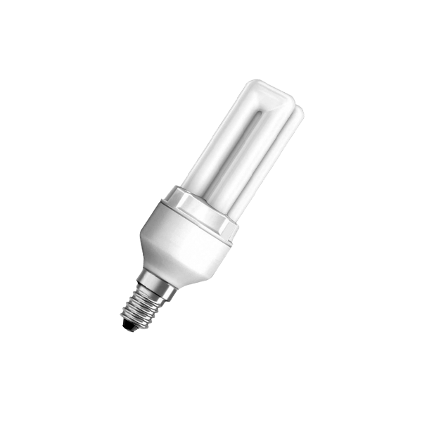 Лампа КЛЛ 10W/2500К E14 176-310V 530Lm d45x126 20000h - OSRAM DULUX EL FACILITY