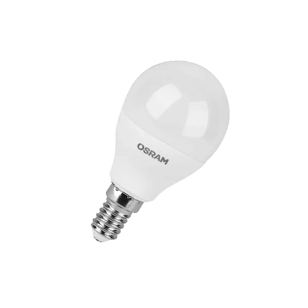 Лампа светодиодная LV 7SW/4000K (=60W) E14 | LED Value 2Y | Шарик | - OSRAM
