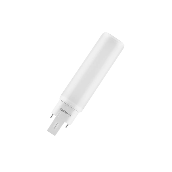 Лампа светодиодная DULUX DE 18 LED 7W/830 (ЭПРА или 220В) G24Q-2 - OSRAM